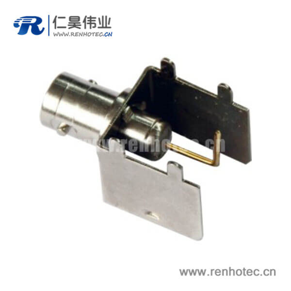EB-001-0043 BNC弯式母头rf射频同轴阿联酋vs丹麦亚盘
接PCB板