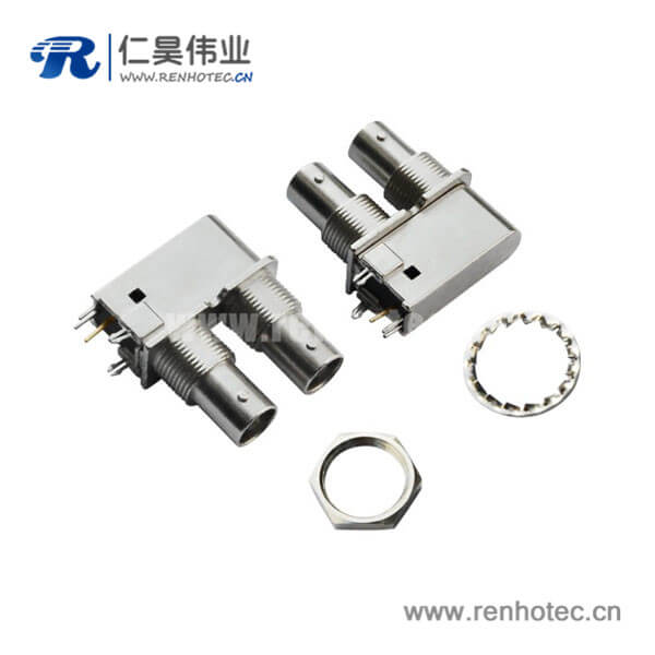 EB-001-0054 bnc同轴射频阿联酋vs丹麦亚盘
锌合金穿墙母头接PCB板