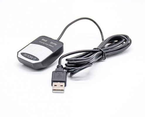 低价5dBi高增益GPS信号接收黑色天线接USB