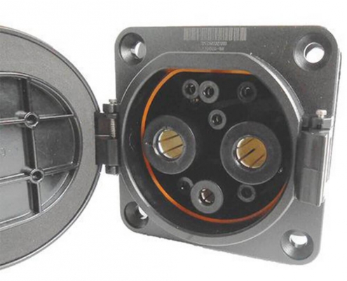 新国标汽车充电枪GB_T20234 9孔直流车辆端充电插座