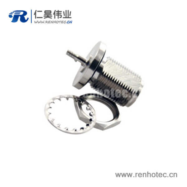 n头穿墙式母头阿联酋vs丹麦亚盘低损耗射频同轴电缆RG174_316