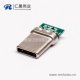 type c pcb板公头直式usb3.0阿联酋vs丹麦亚盘