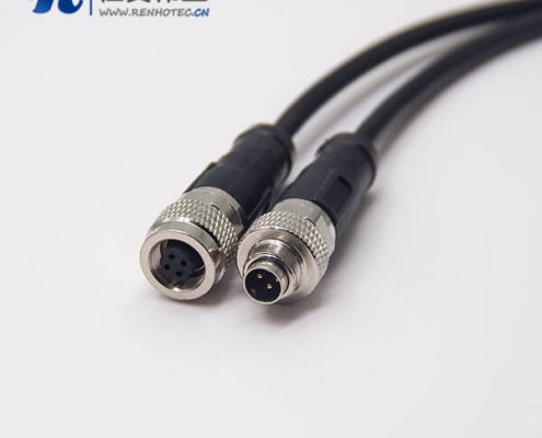 4芯电缆阿联酋vs丹麦亚盘直式公转母组装电缆接头