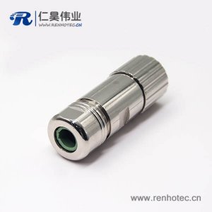 编码器m23阿联酋vs丹麦亚盘8芯电缆插头直式母头传感器阿联酋vs丹麦亚盘