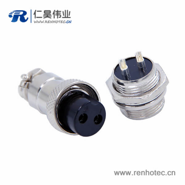 GX16两芯航空插头直式金属防水阿联酋vs丹麦亚盘