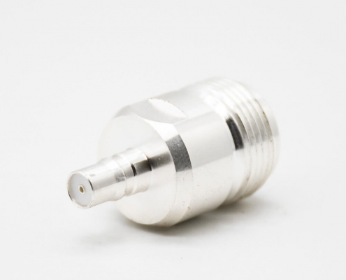 N母头转sma公头直式RF转接头镀镍