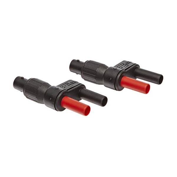 双香蕉插头公转BNC母 转接头适配器