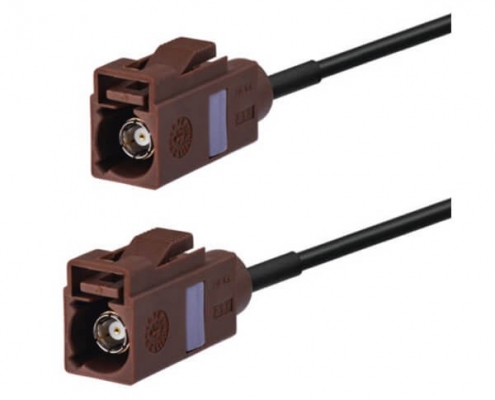 延长线天线车用Fakra F型直式母转母接线5米