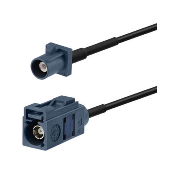 Fakra 公头转母头G型直式汽车天线延长线5米