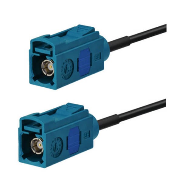 車用Fakra通用汽車天線直式Fakra Z母頭對母頭接線10英尺