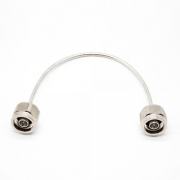电缆N头转接头直式公头转公头接RG402线线长20cm