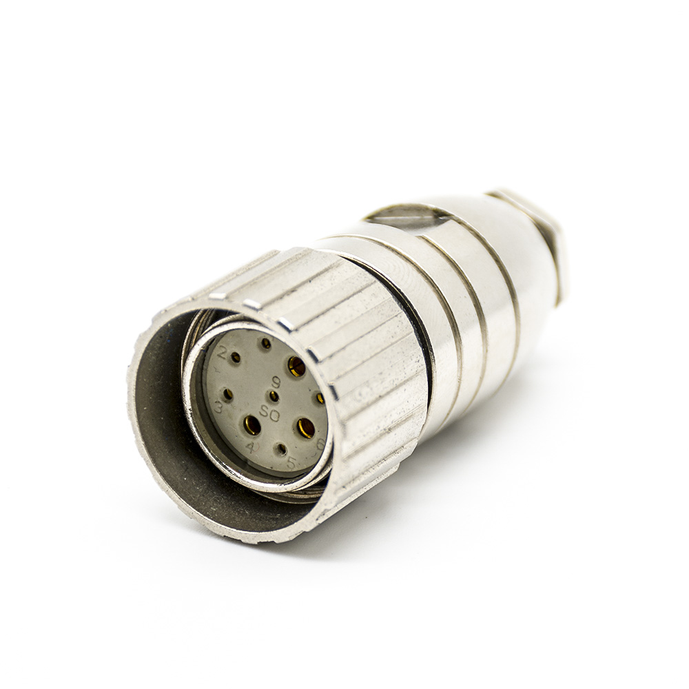 M23插头9芯公头直式焊线阿联酋vs丹麦亚盘