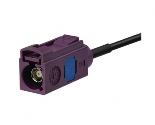 Fakra-D型接口车载4G LTE 3G UMTS GSM母转母直式阿联酋vs丹麦亚盘延长线1米