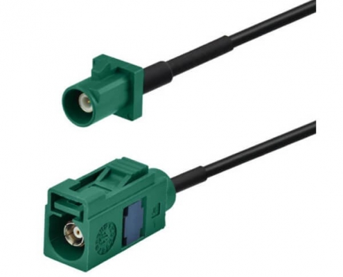 Fakra天线E型直式公转母车载延长线1米