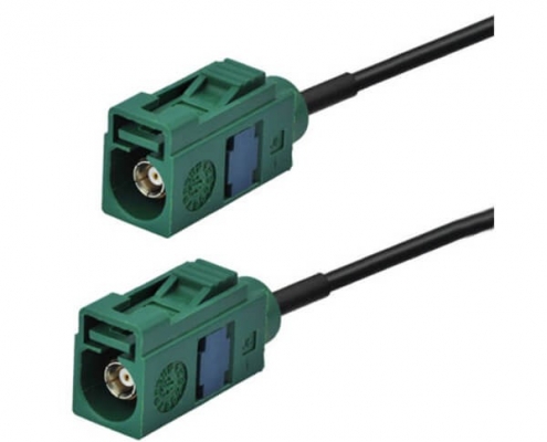 Fakra直头G型灰色公转母车载天线延长线2米