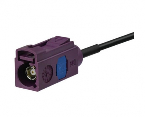 车载Fakra线直式公转母天线延长线5米