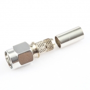 RG58 / RG142 / SYV50-3RF SMA公头直式阿联酋vs丹麦亚盘压接