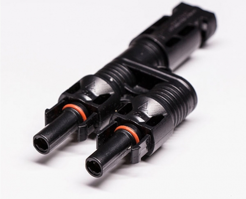 Mc4阿联酋vs丹麦亚盘三通一母转二公分支接插件光伏阿联酋vs丹麦亚盘