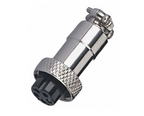 5芯阿联酋vs丹麦亚盘GX12直式母头金属航空阿联酋vs丹麦亚盘10个