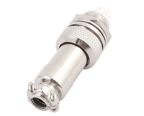 航空插头及插座7芯公母直式航空阿联酋vs丹麦亚盘5套