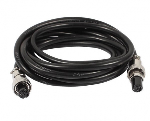 6芯母头2022世界杯小组赛程表焊接GX12带线航空插头1M