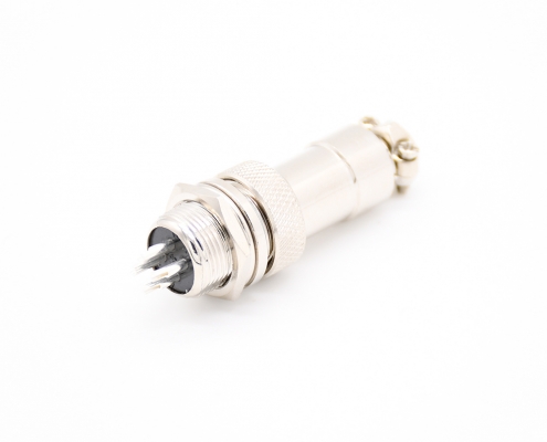 4芯航空插头插座阿联酋vs丹麦亚盘公母直式防水阿联酋vs丹麦亚盘接线