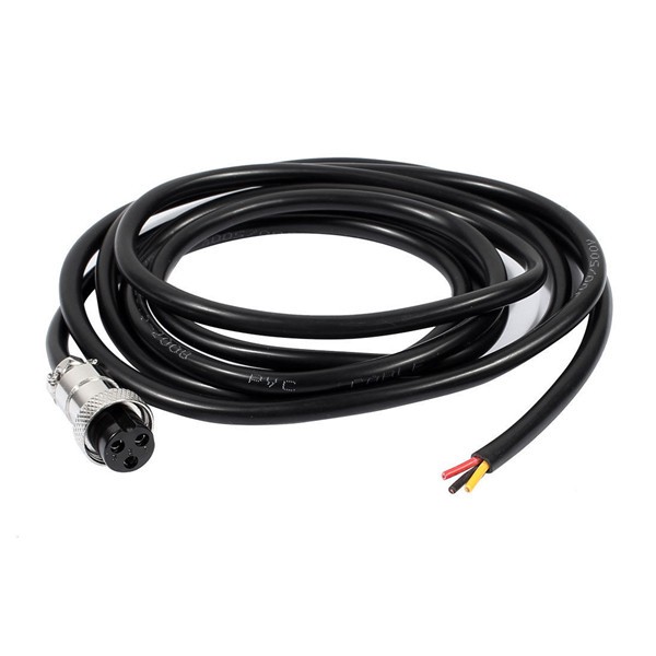 GX16 3芯延长线母头航空插头2022世界杯小组赛程表1M