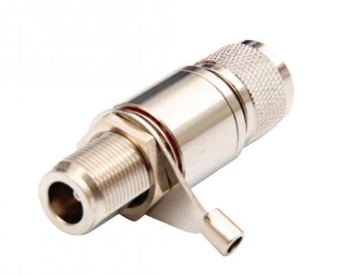避雷器IP67直式DC-6GHz公转母N头RF射频避雷器