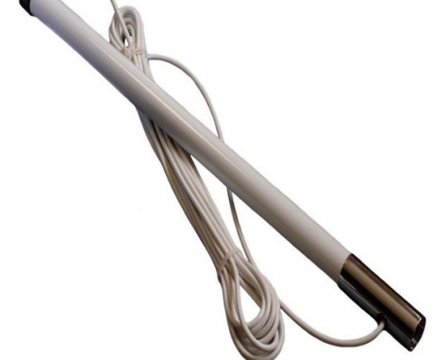 白色玻璃钢管状GPS天线490-518Khz10米线长