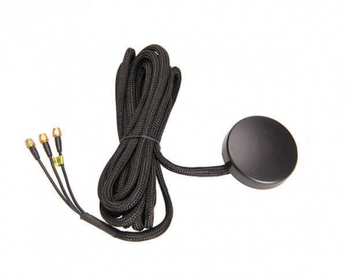 优质黑色GPSGSM天线用于数字电视接SMA公头线材RG174