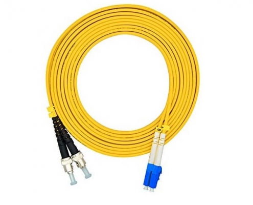 光纤线单模双工LC转ST9/125μmOS2线长3米