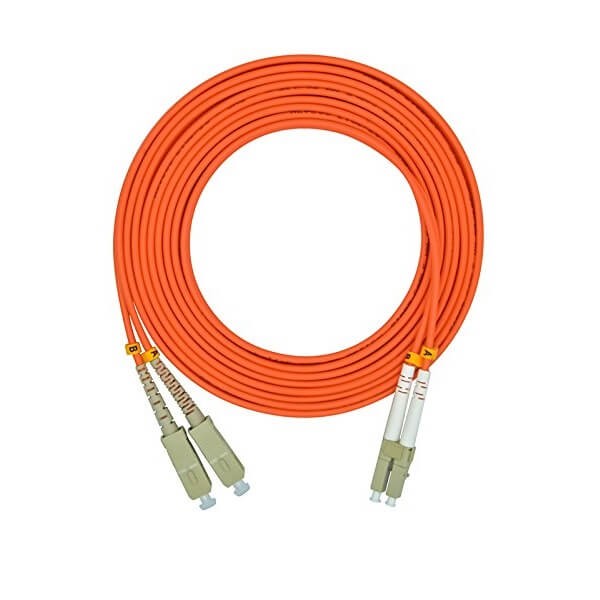 LCSC光纤跳线50/125μmOM2双工多模3米长