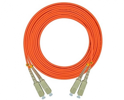 SCSC光纤跳线3米50/125μmOM2双工多模
