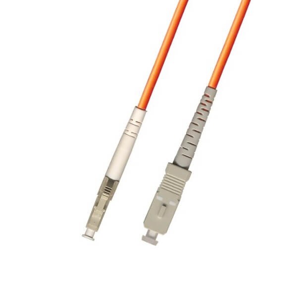 LCSC光纤跳线单工多模OM2线长3米厂家专供