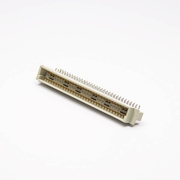 DIN41612欧式插座32芯公头弯式（A+C）空第二排PCB板阿联酋vs丹麦亚盘
