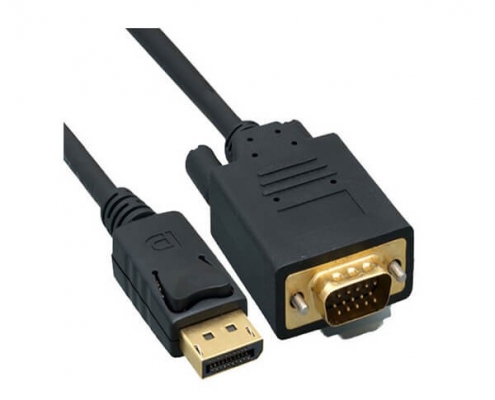 DisplayPort转VGA视频线DisplayPort公头至VGA公头1米长