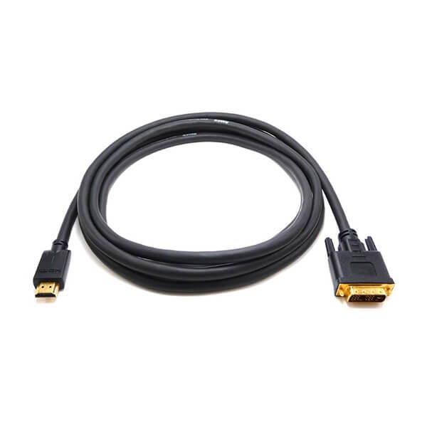 高级DVI-D数字双链路电缆公对公,双屏蔽,3-50英尺