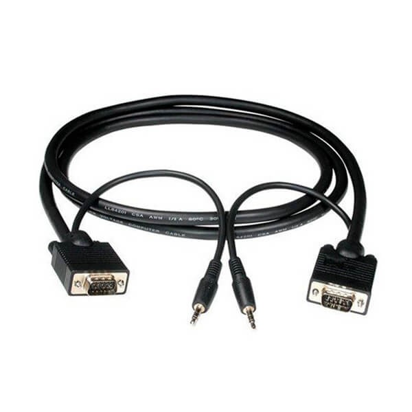 高品质SVGA电缆带立体声音频标准VGAHD15阿联酋vs丹麦亚盘
和3.5mm音频迷你插头