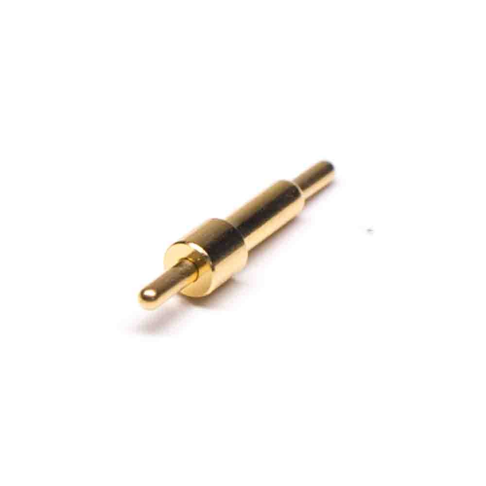 PogoPin针镀金黄铜单芯插件式异形系列弹簧针